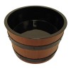 Barrel Bowl Set(Plain Melamine Liner) Insert 4.5L