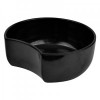 Black Melamine Crescent Bowl w/sf  3.9L 265x246x100mm 