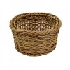 Poly Wicker Round Willow Basket dia 180x95mm