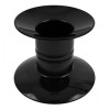 Black Melamine Pedestal Stand 170/200mm Dia x150mm H 