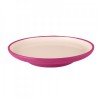 Pink/White Melamine Sushi Plate 140x22mm