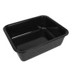 Black 1/2 Size Regal Melamine Dish (5.5litre) 325x265x100mm
